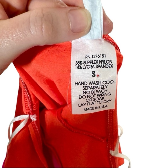 Keiko NY Colorblock Halter Hourglass One Piece Bathing Suit Swimsuit - Picture 7 of 8